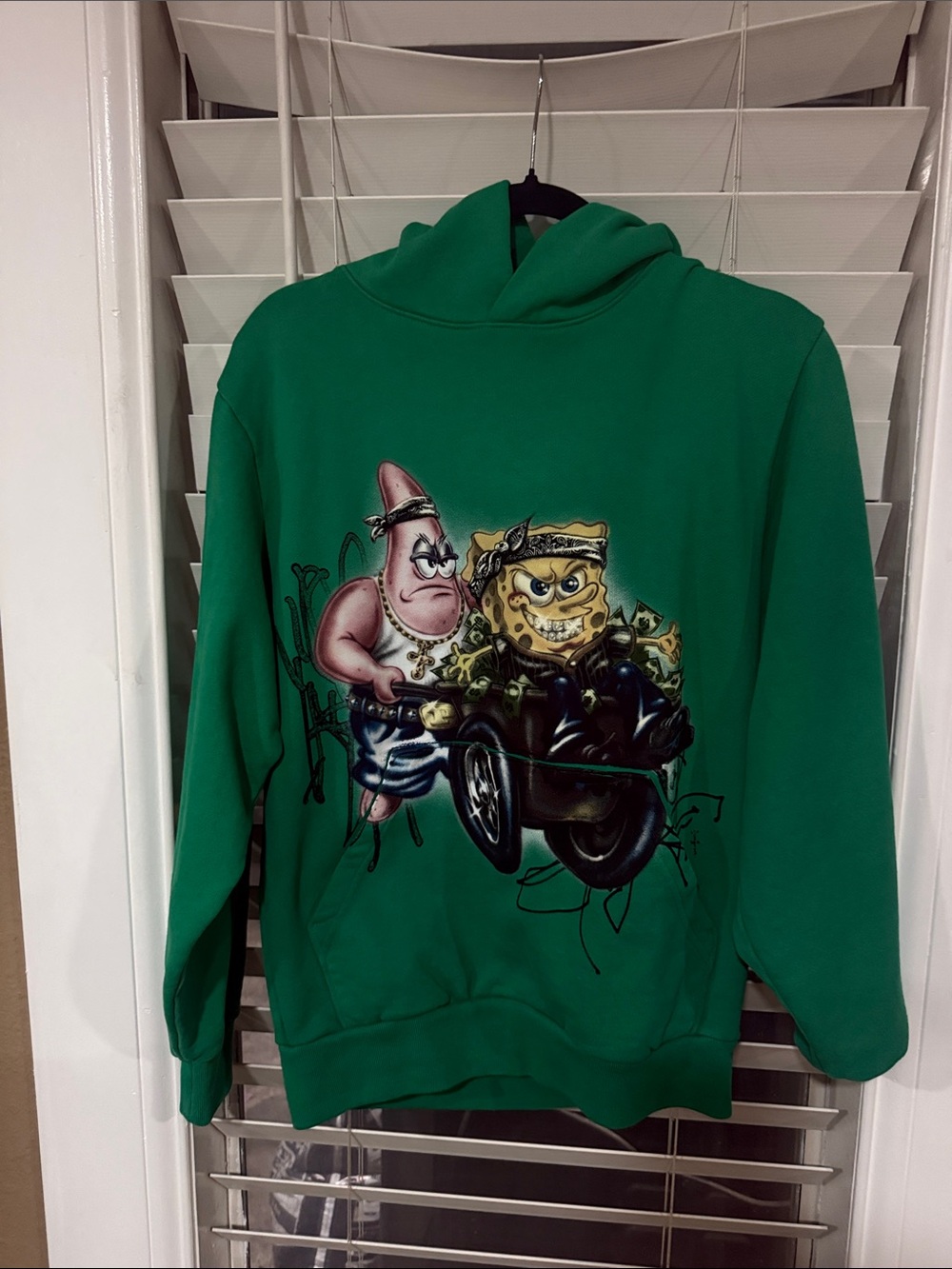 NWT Cactus Jack x Travis Scott SpongeBob Fancy Life Hoodie Sz S
